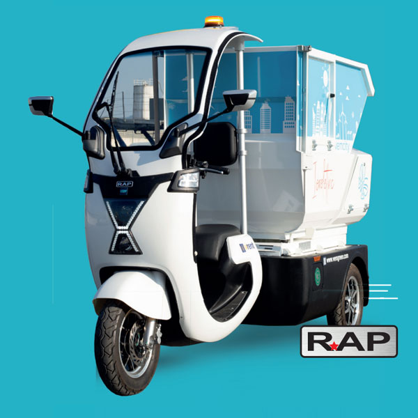ゴミ収集用電動トライク Ioneletricシリーズ